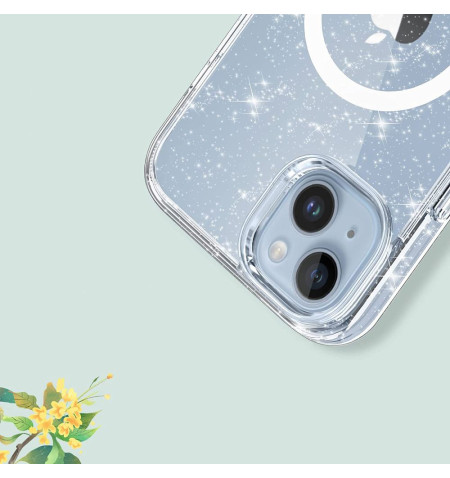 TECH-PROTECT FLEXAIR HYBRID MAGSAFE IPHONE 13 / 14 GLITTER 