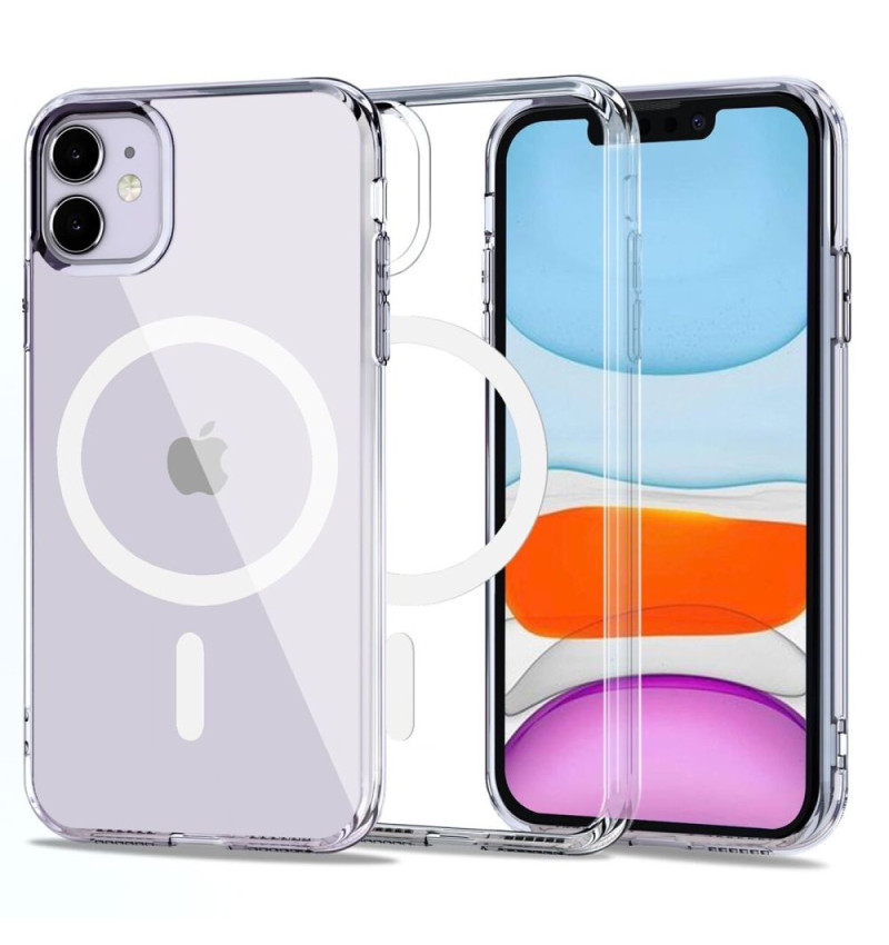 TECH-PROTECT MAGMAT MAGSAFE IPHONE 11 CLEAR  TECH-PROTECT MAGMAT MAGSAFE IPHONE 11 CLEAR