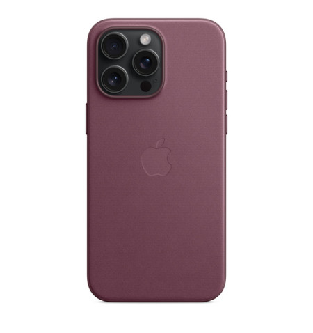 Apple etui z tkaniny FineWoven z MagSafe do iPhone’a 15 (Mulberry) 