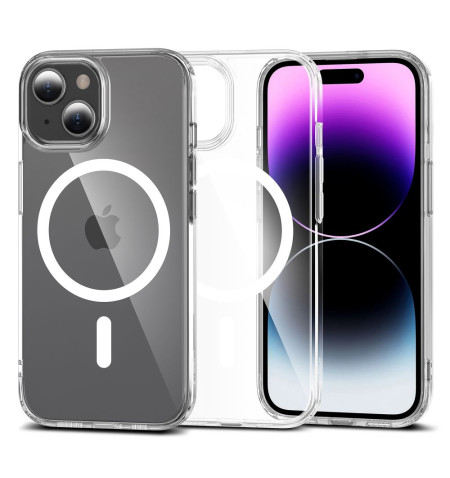 TECH-PROTECT FLEXAIR HYBRID MAGSAFE IPHONE 15 CLEAR 