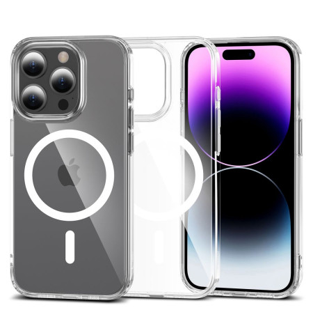 TECH-PROTECT FLEXAIR HYBRID MAGSAFE IPHONE 15 PRO CLEAR 