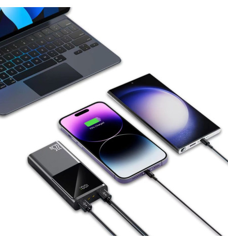 TECH-PROTECT PB13-22.5W POWER BANK 20000MAH GREY 