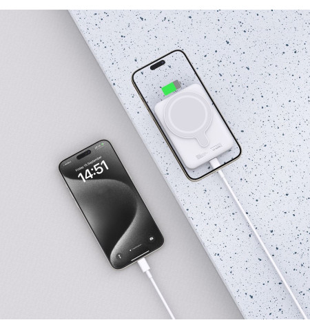 TECH-PROTECT PB11 LIFEMAG MAGSAFE POWER BANK 10000MAH WHITE 