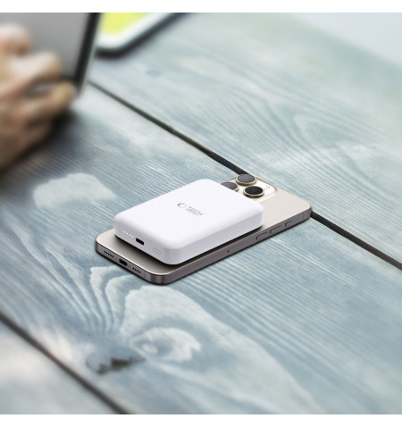 TECH-PROTECT PB11 LIFEMAG MAGSAFE POWER BANK 10000MAH WHITE 
