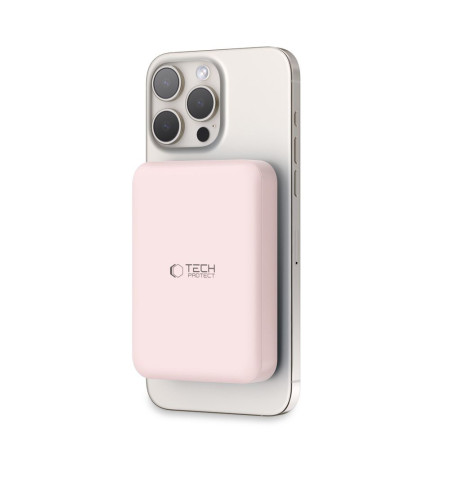 TECH-PROTECT PB11 LIFEMAG MAGSAFE POWER BANK 10000MAH PINK 