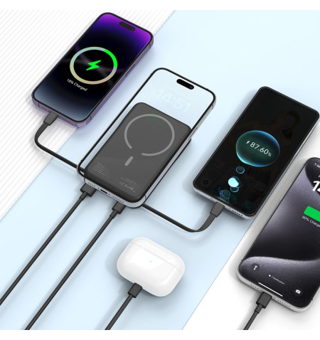 TECH-PROTECT PB31 LIFEMAG MAGSAFE POWER BANK 10000MAH BLACK 