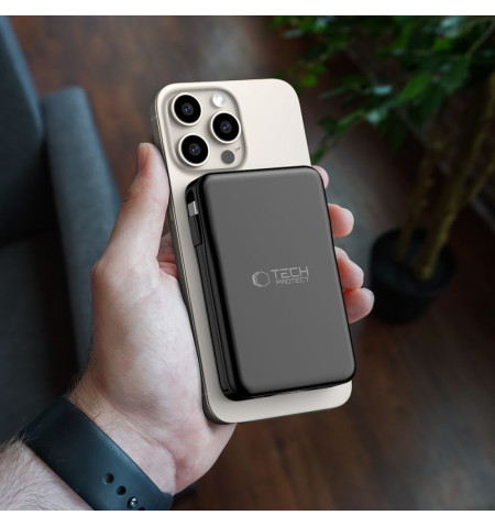 TECH-PROTECT PB31 LIFEMAG MAGSAFE POWER BANK 10000MAH BLACK 