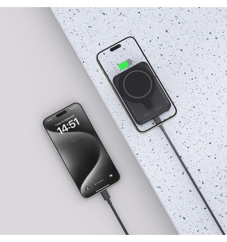 TECH-PROTECT PB10 LIFEMAG MAGSAFE POWER BANK 5000MAH BLACK 