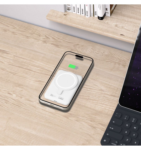 TECH-PROTECT PB10 LIFEMAG MAGSAFE POWER BANK 5000MAH WHITE 