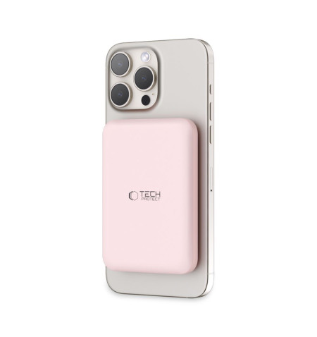 TECH-PROTECT PB10 LIFEMAG MAGSAFE POWER BANK 5000MAH PINK 