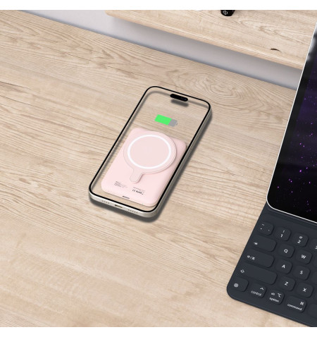 TECH-PROTECT PB10 LIFEMAG MAGSAFE POWER BANK 5000MAH PINK 