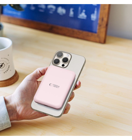 TECH-PROTECT PB10 LIFEMAG MAGSAFE POWER BANK 5000MAH PINK 