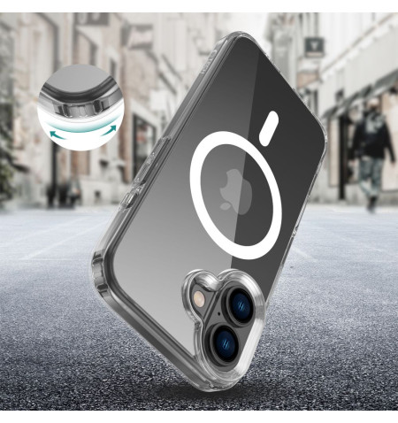TECH-PROTECT FLEXAIR HYBRID MAGSAFE IPHONE 16 CLEAR 