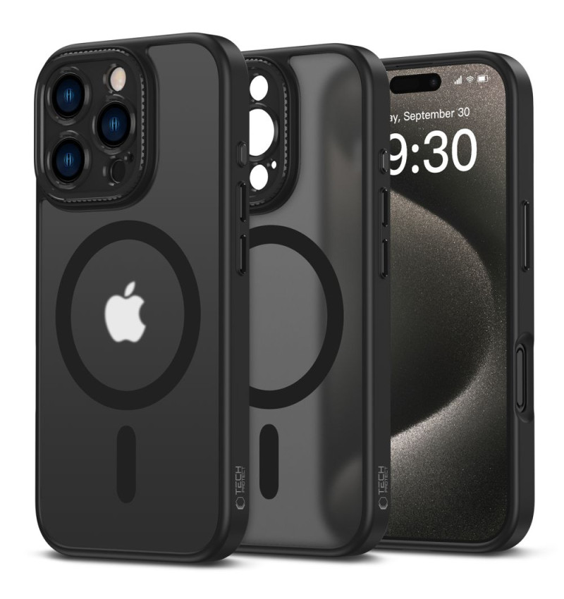 TECH-PROTECT MAGCAM MAGSAFE IPHONE 16 PRO MAX MATTE BLACK  TECH-PROTECT MAGCAM MAGSAFE IPHONE 16 PRO MAX MATTE BLACK