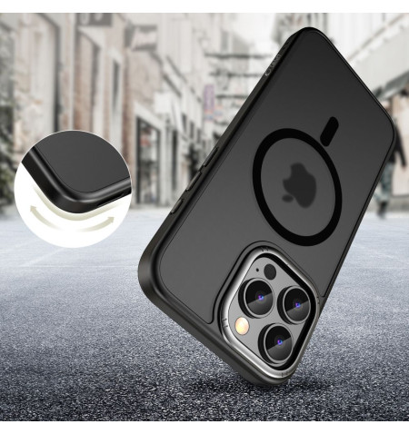 TECH-PROTECT MAGEDGE MAGSAFE IPHONE 16 PRO MAX MATTE BLACK/GUNMETAL 