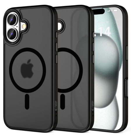 TECH-PROTECT MAGMAT MAGSAFE IPHONE 16 MATTE BLACK