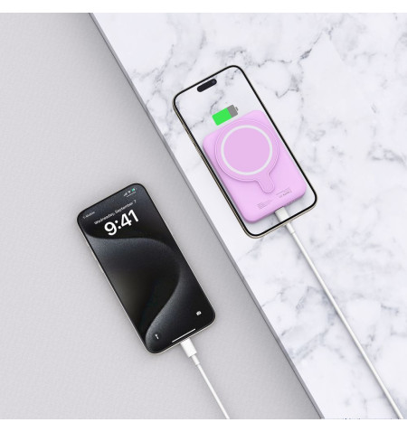 TECH-PROTECT PB11 LIFEMAG MAGSAFE POWER BANK 10000MAH LILAC 