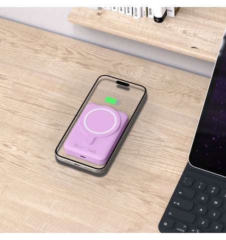 TECH-PROTECT PB11 LIFEMAG MAGSAFE POWER BANK 10000MAH LILAC 