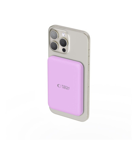 TECH-PROTECT PB10 LIFEMAG MAGSAFE POWER BANK 5000MAH LILAC 