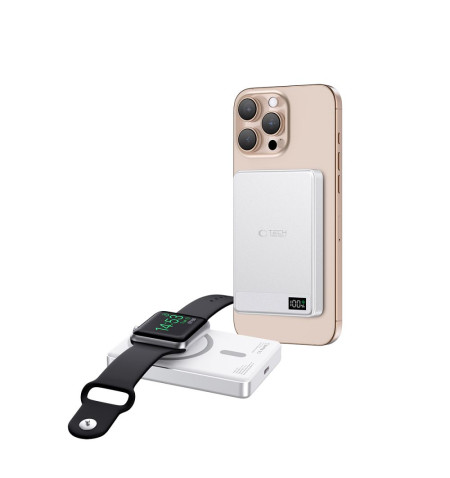 TECH-PROTECT PB33 LIFEMAG MAGSAFE POWER BANK 5000MAH SILVER 