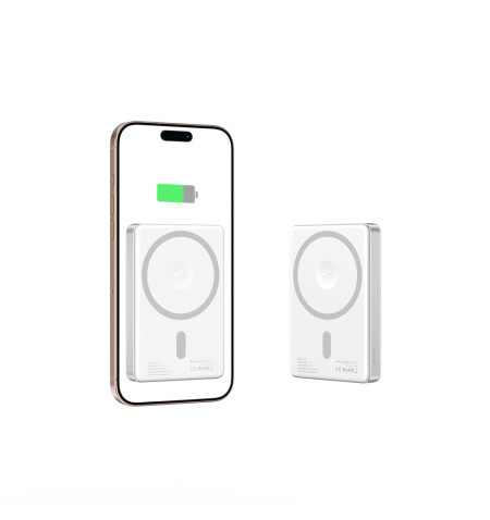 TECH-PROTECT PB33 LIFEMAG MAGSAFE POWER BANK 5000MAH SILVER 