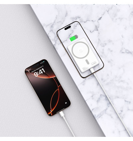 TECH-PROTECT PB33 LIFEMAG MAGSAFE POWER BANK 5000MAH SILVER 