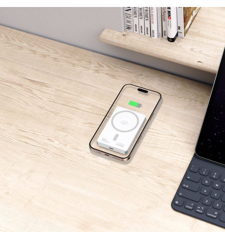 TECH-PROTECT PB33 LIFEMAG MAGSAFE POWER BANK 5000MAH SILVER 