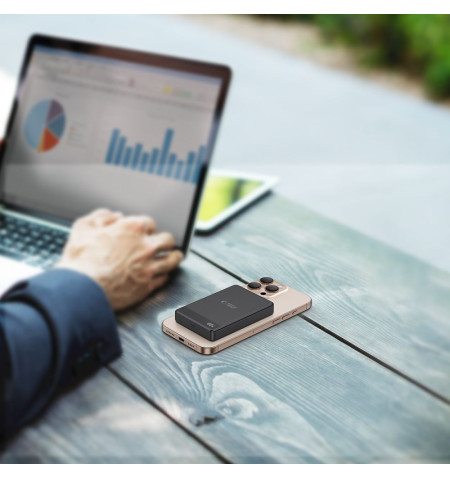 TECH-PROTECT PB33 LIFEMAG MAGSAFE POWER BANK 5000MAH BLACK 