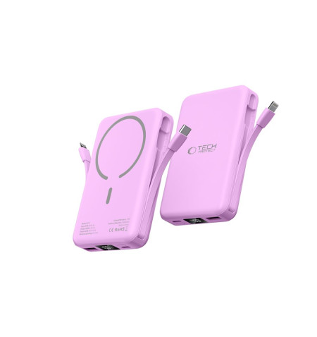 TECH-PROTECT PB31 LIFEMAG MAGSAFE POWER BANK 10000MAH LAVENDER 