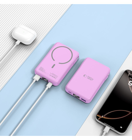 TECH-PROTECT PB31 LIFEMAG MAGSAFE POWER BANK 10000MAH LAVENDER 