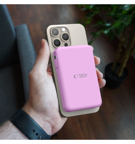 TECH-PROTECT PB31 LIFEMAG MAGSAFE POWER BANK 10000MAH LAVENDER 