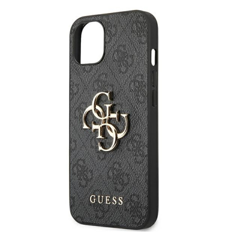 Guess 4G Big Metal Logo - Etui iPhone 14 (szary) 