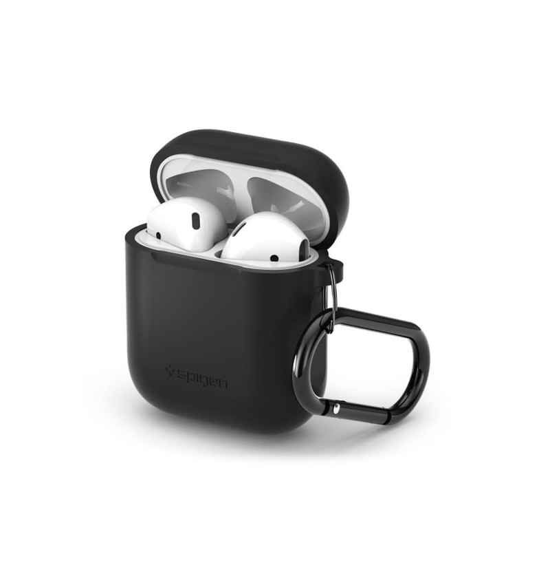 Spigen Apple AirPods 1/2 gen. etui (czarny)  Spigen Apple AirPods 1/2 gen. etui (czarny)