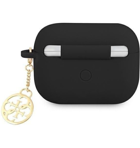 GUESS silikonowe etui na AirPods 3 gen. (czarny) 