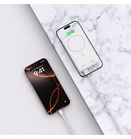 TECH-PROTECT PB12 LIFEMAG MAGSAFE POWER BANK 20000MAH WHITE 