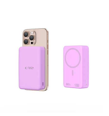 TECH-PROTECT PB12 LIFEMAG MAGSAFE POWER BANK 20000MAH LILAC 