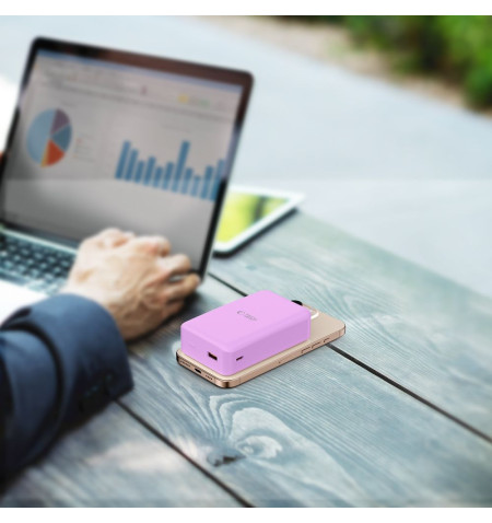 TECH-PROTECT PB12 LIFEMAG MAGSAFE POWER BANK 20000MAH LILAC 