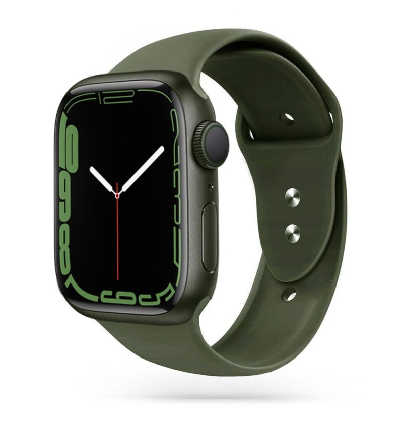 TECH-PROTECT ICONBAND APPLE WATCH 4 / 5 / 6 / 7/ SE (38 / 40 / 41 MM) ARMY GREEN  TECH-PROTECT ICONBAND APPLE WATCH 4 / 5 / 6 / 7/ SE (38 / 40 / 41 MM) ARMY GREEN