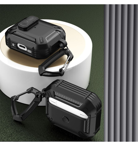 TECH-PROTECT X-CARBO APPLE AIRPODS PRO 1 / 2 BLACK 