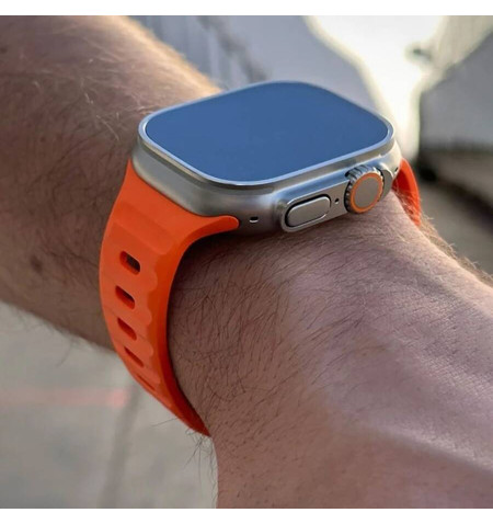 TECH-PROTECT ICONBAND LINE APPLE WATCH 4 / 5 / 6 / 7 / 8 / 9 / SE / ULTRA 1 / 2 (44 / 45 / 46/ 49 MM) ORANGE 