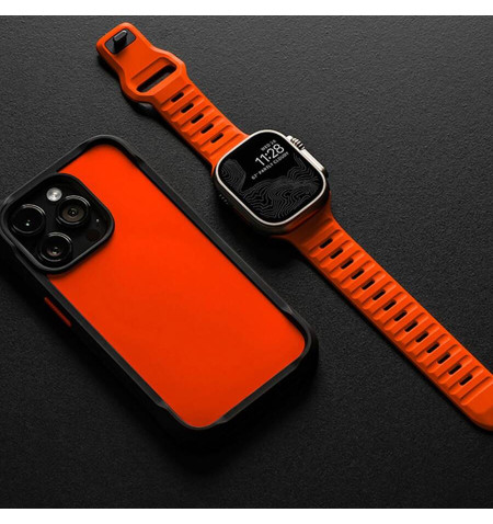 TECH-PROTECT ICONBAND LINE APPLE WATCH 4 / 5 / 6 / 7 / 8 / 9 / SE / ULTRA 1 / 2 (44 / 45 / 46/ 49 MM) ORANGE 