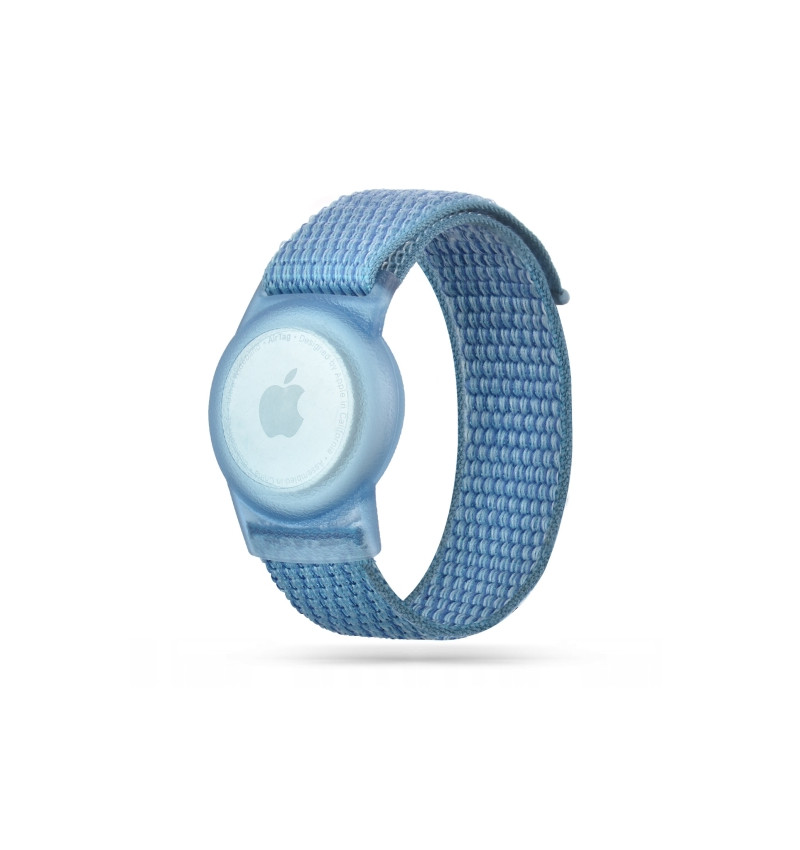 TECH-PROTECT NYLON FOR KIDS APPLE AIRTAG (BLUE)  TECH-PROTECT NYLON FOR KIDS APPLE AIRTAG (BLUE)