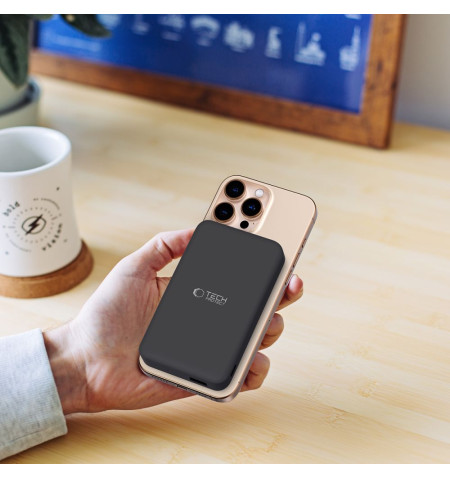 TECH-PROTECT PB24 LIFEMAG QI2 MAGSAFE POWER BANK 10000MAH BLACK 