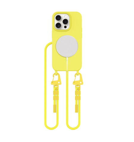 TECH-PROTECT MAGNECKLACE MAGSAFE IPHONE 14 PRO CANARY YELLOW