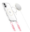 TECH-PROTECT FLEXAIR CHAIN MAGSAFE IPHONE 16 GREY & PINK