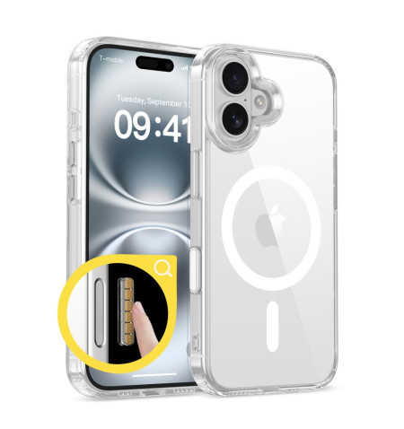 TECH-PROTECT FLEXAIR HYBRID CC MAGSAFE IPHONE 16 CLEAR 