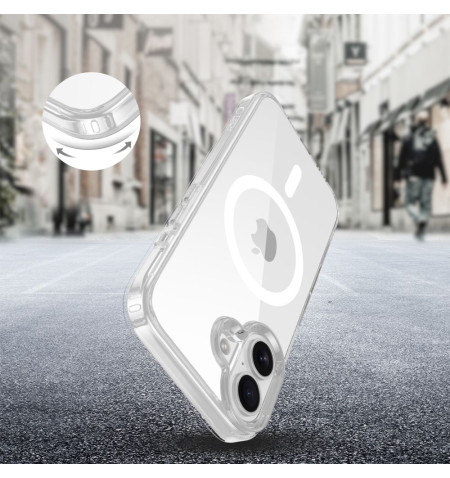 TECH-PROTECT FLEXAIR HYBRID CC MAGSAFE IPHONE 16 CLEAR 