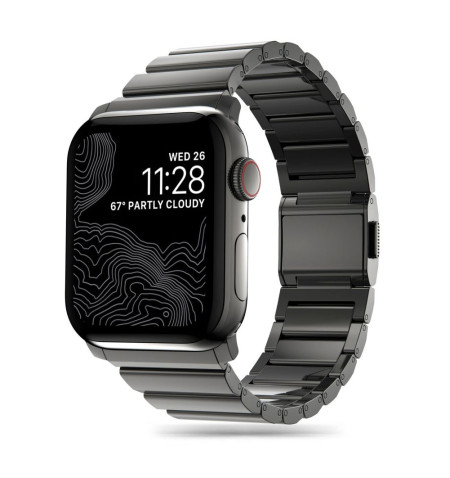 TECH-PROTECT STEELBAND APPLE WATCH 8 / 9 / 10 / 11 / SE / ULTRA (44 / 45 / 46 / 49 MM) BLACK