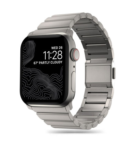 TECH-PROTECT STEELBAND APPLE WATCH 8 / 9 / 10 / 11 / SE / ULTRA (44 / 45 / 46 / 49 MM) TITANIUM