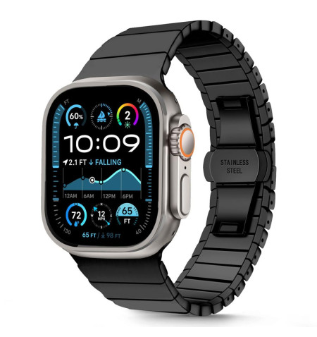 TECH-PROTECT LINKBAND APPLE WATCH 8 / 9 / 10 / 11 / SE / ULTRA (44 / 45 / 46 / 49 MM) BLACK 